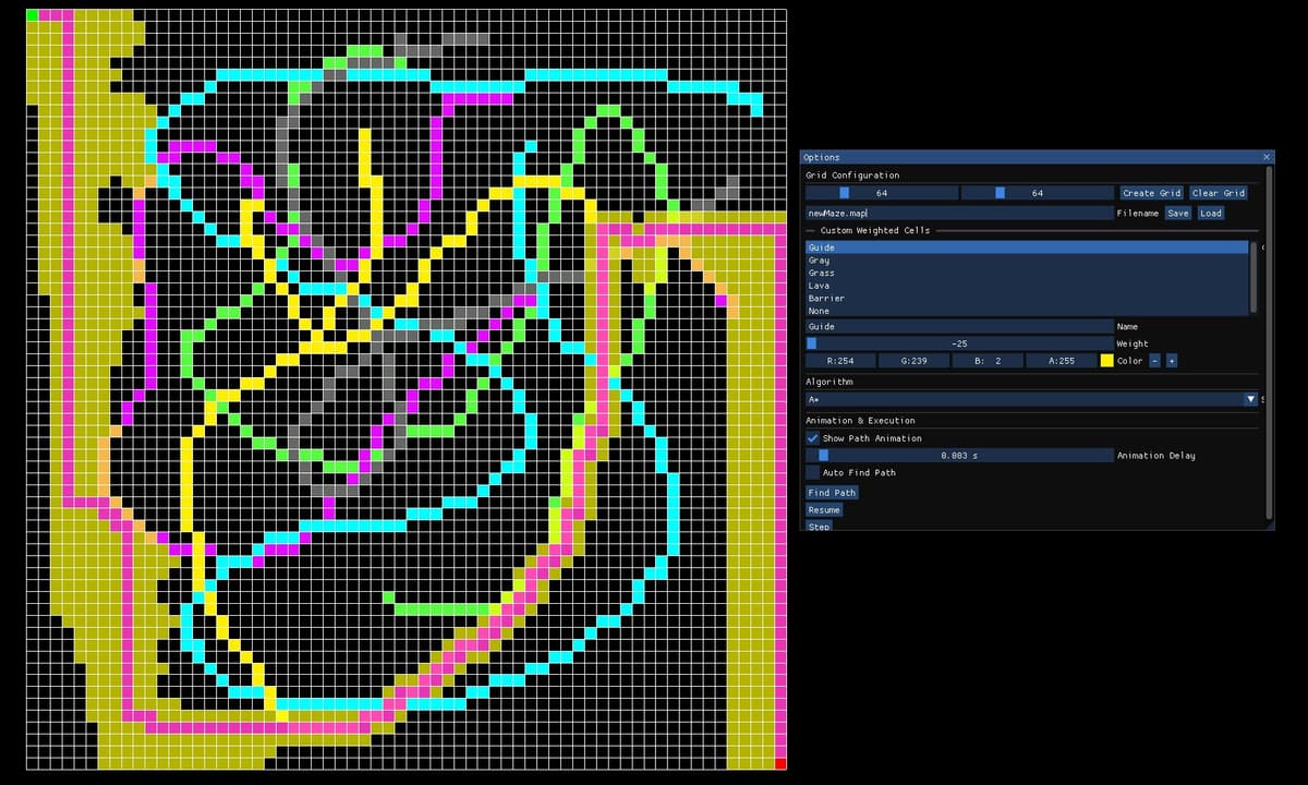 Pathfinding Visualiser